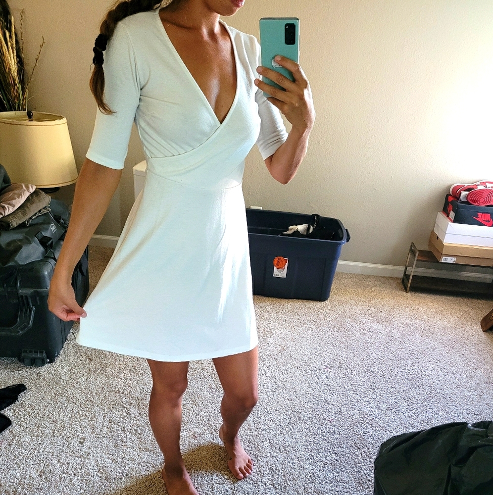 White dress